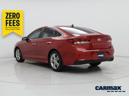 Red 2018 Hyundai SONATA SEL