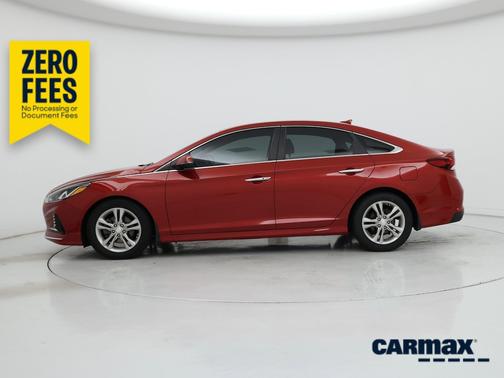 Red 2018 Hyundai SONATA SEL