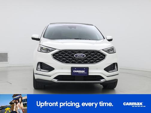 White 2021 Ford Edge Titanium