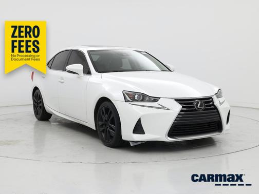White 2019 Lexus IS 300