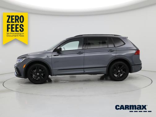 Gray 2024 Volkswagen Tiguan SE R-Line Black