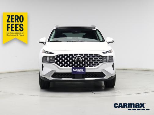 White 2023 Hyundai SANTA FE Limited