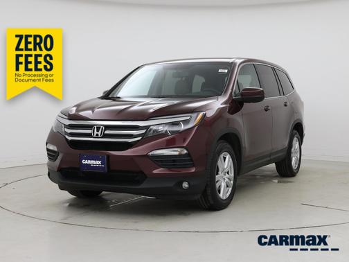 Burgundy 2016 Honda Pilot EX-L