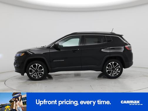 Black 2022 Jeep Compass Limited