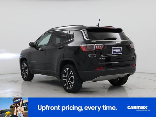 Black 2022 Jeep Compass Limited