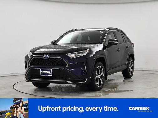 Blue 2021 Toyota RAV4 Prime XSE