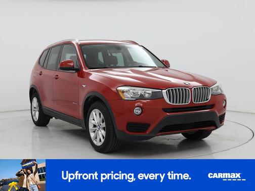 Red 2015 BMW X3 XDrive28i