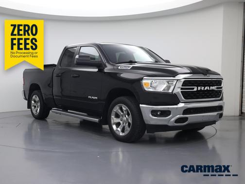 Black 2022 RAM 1500 Bighorn