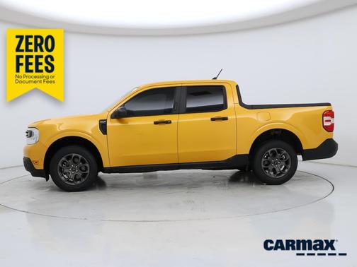 Yellow 2023 Ford Maverick XLT