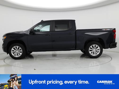 Gray 2022 Chevrolet Silverado 1500 Custom