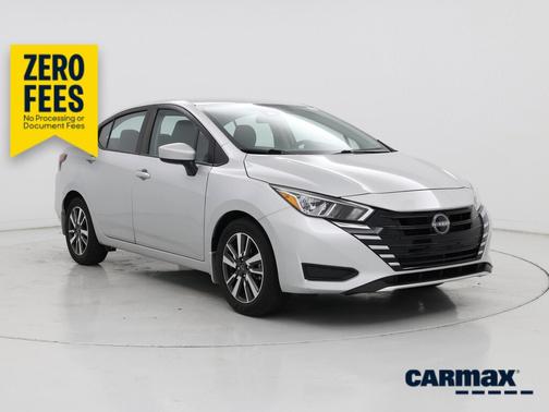 Silver 2024 Nissan Versa SV