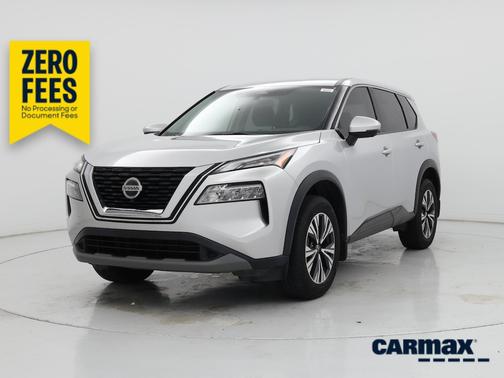 Silver 2021 Nissan Rogue SV