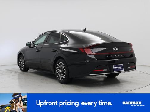 Black 2020 Hyundai SONATA Hybrid SEL
