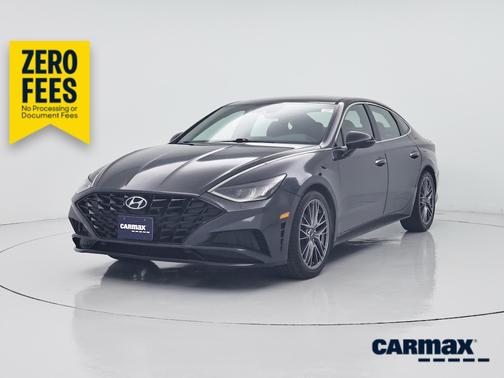 Gray 2021 Hyundai SONATA SEL Plus