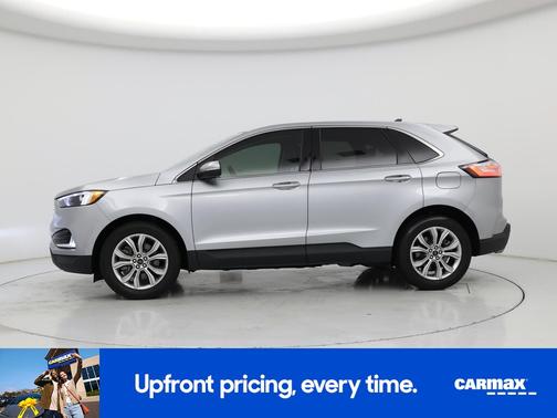 Silver 2024 Ford Edge Titanium