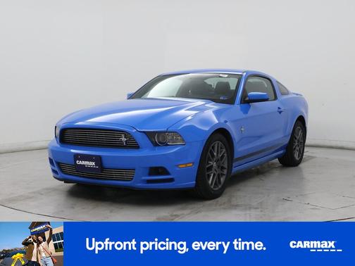 Blue 2014 Ford Mustang Premium