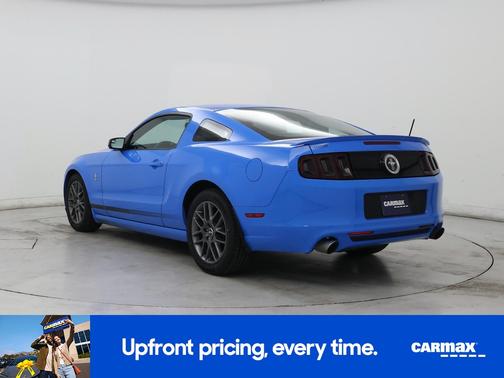 Blue 2014 Ford Mustang Premium