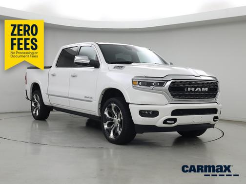 White 2021 RAM 1500 Limited
