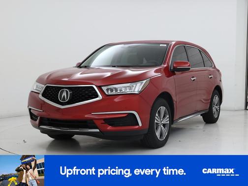 Red 2019 Acura MDX
