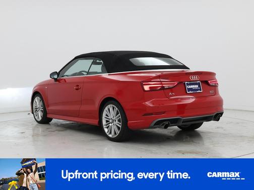 Red 2017 Audi A3 Premium Plus