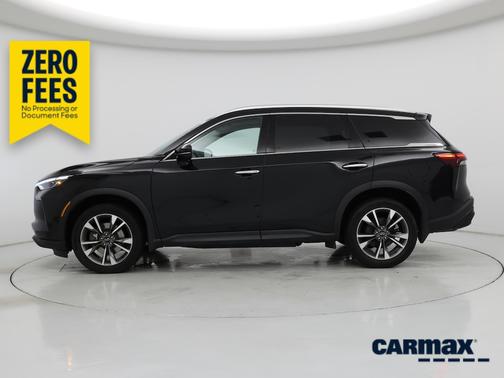 Black 2023 INFINITI QX60 Luxe