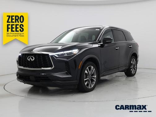 Black 2023 INFINITI QX60 Luxe