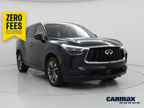 Black 2023 INFINITI QX60 Luxe