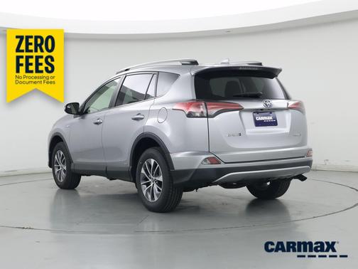Silver 2018 Toyota RAV4 Hybrid LE