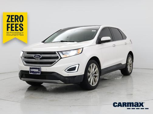 Pearl 2018 Ford Edge Titanium
