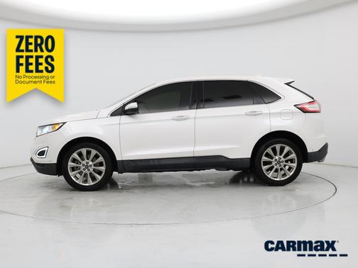 Pearl 2018 Ford Edge Titanium