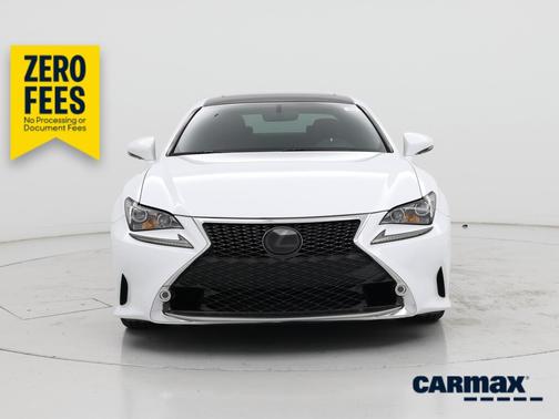 White 2016 Lexus RC 350