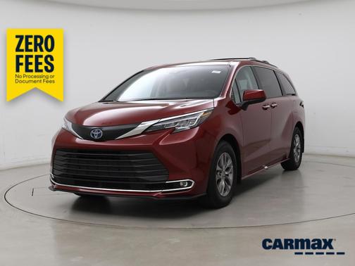 Red 2023 Toyota Sienna XLE