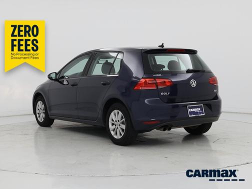 Blue 2016 Volkswagen Golf S