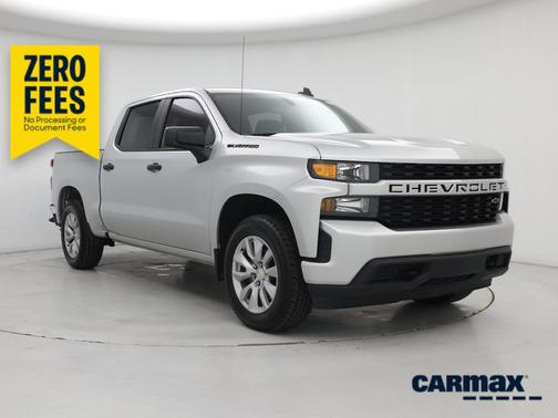Silver 2021 Chevrolet Silverado 1500 Custom