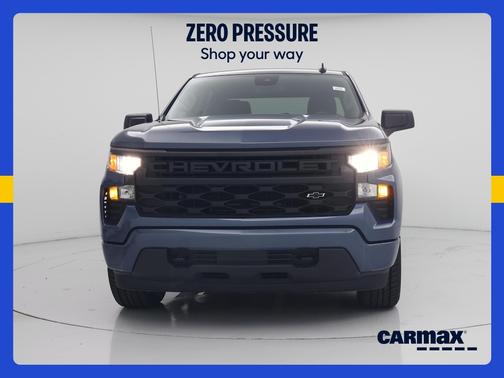 Blue 2024 Chevrolet Silverado 1500 Custom
