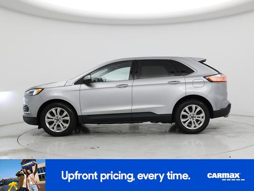 Silver 2020 Ford Edge Titanium