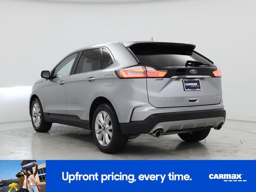 Silver 2020 Ford Edge Titanium