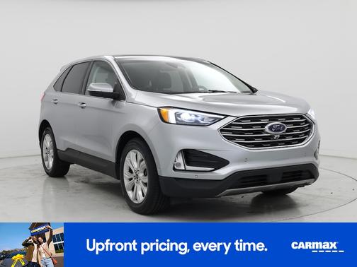 Silver 2020 Ford Edge Titanium