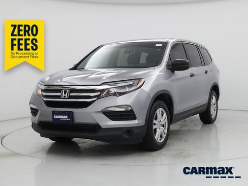 Silver 2018 Honda Pilot LX