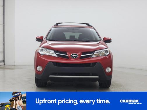 Red 2015 Toyota RAV4 Limited