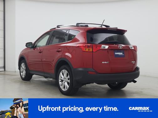 Red 2015 Toyota RAV4 Limited