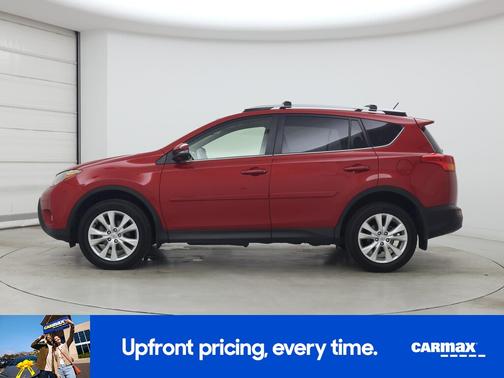 Red 2015 Toyota RAV4 Limited