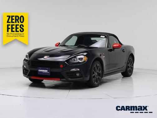 Black 2020 FIAT 124 Spider Abarth