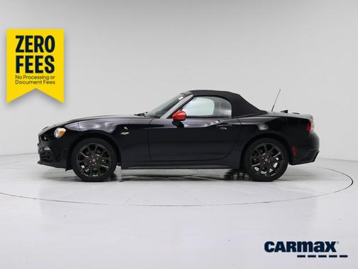 Black 2020 FIAT 124 Spider Abarth