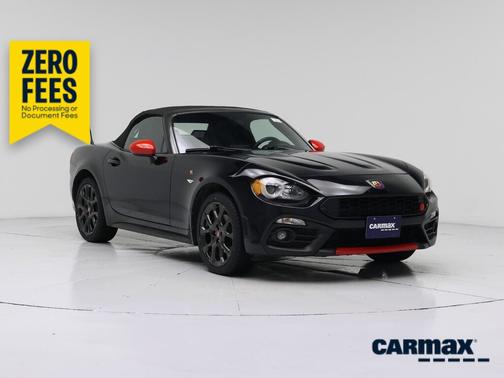 Black 2020 FIAT 124 Spider Abarth