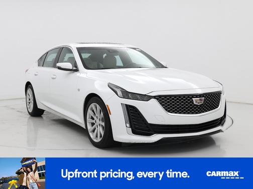 White 2023 Cadillac CT5 Luxury