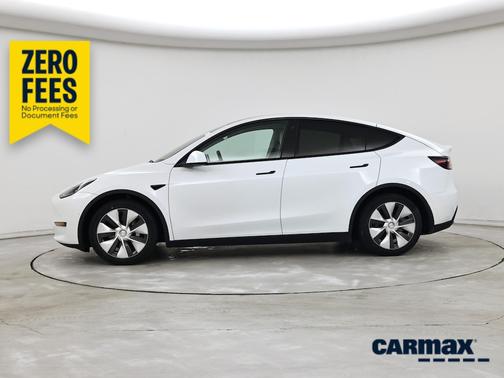 White 2021 Tesla Model Y Long Range