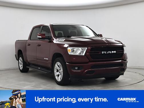 Burgundy 2021 RAM 1500 Bighorn