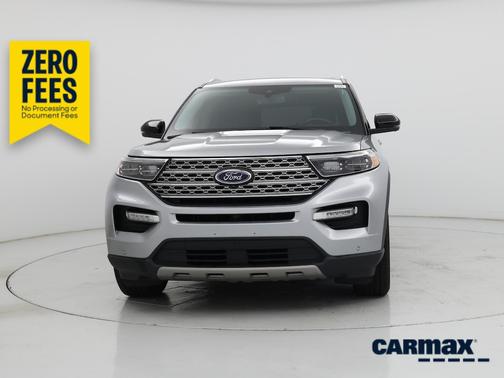 Silver 2021 Ford Explorer Limited
