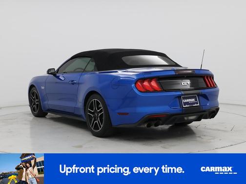 Blue 2020 Ford Mustang GT Premium
